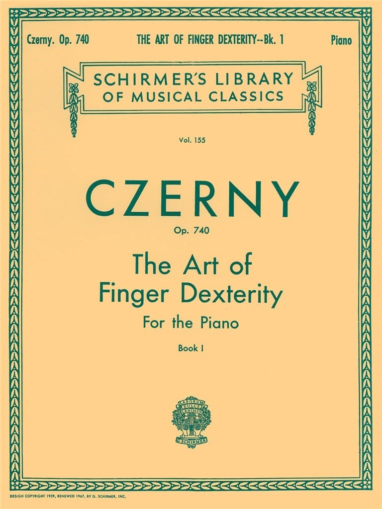 Art of Finger Dexterity, Op. 740 - Book 1